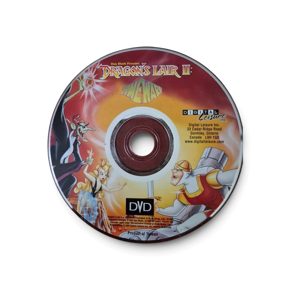 Digital Leisure Dragon's Lair II Time Warp DVD Game Unisex OS Multicolor